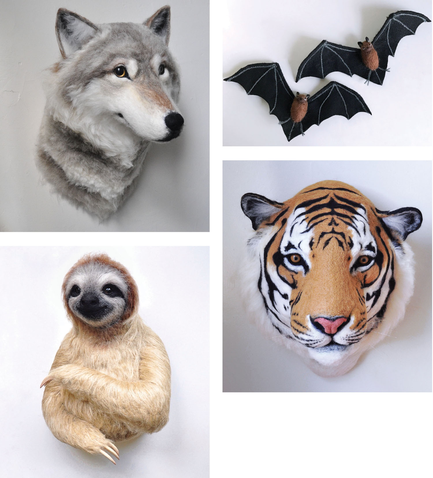 Felter's Fake Animal Heads Look so Alive that Real Dogs Attack Them –  Asheville Made
