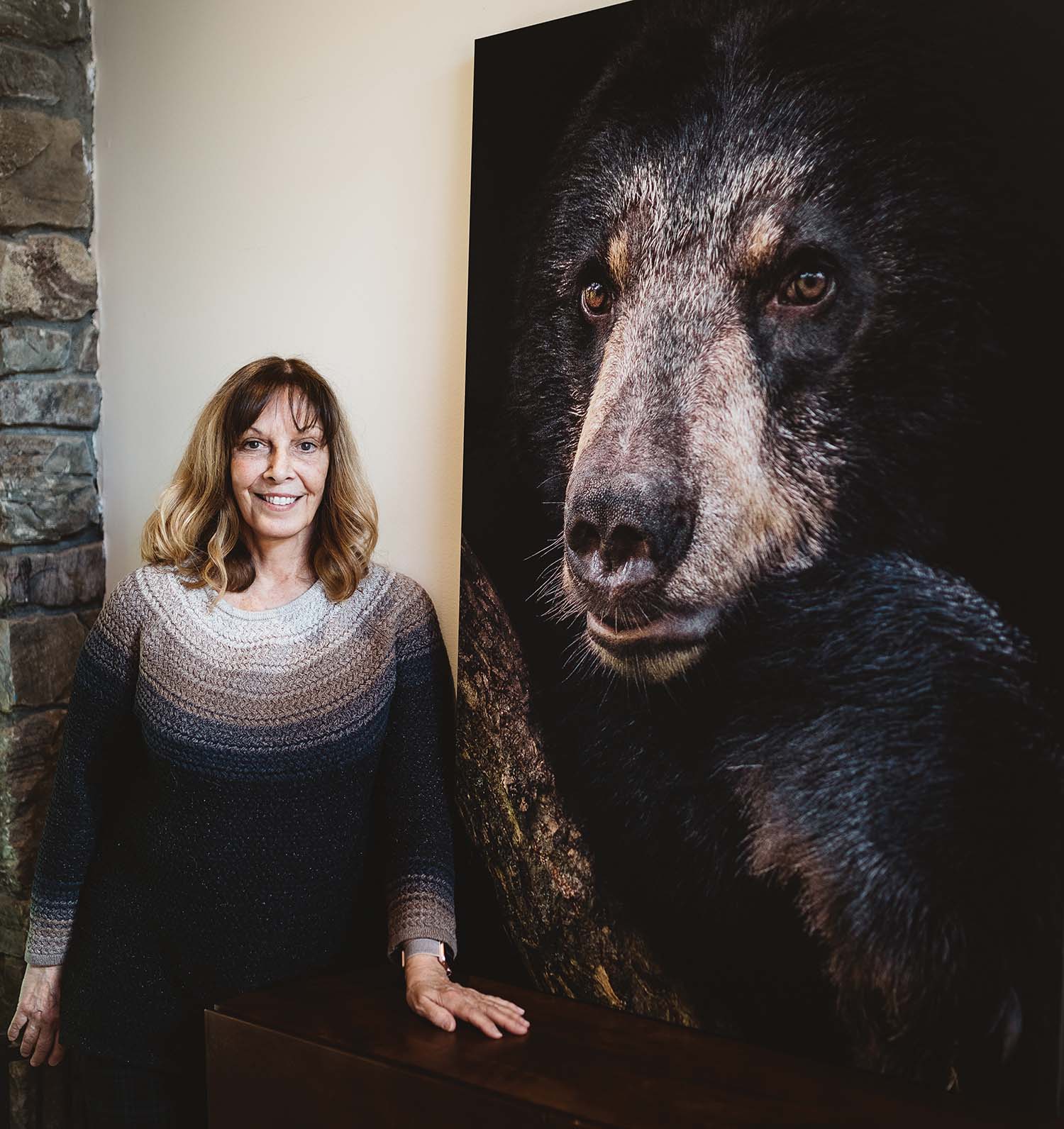 She Shoots Wild Bears —  and It’s Hard to Look Away