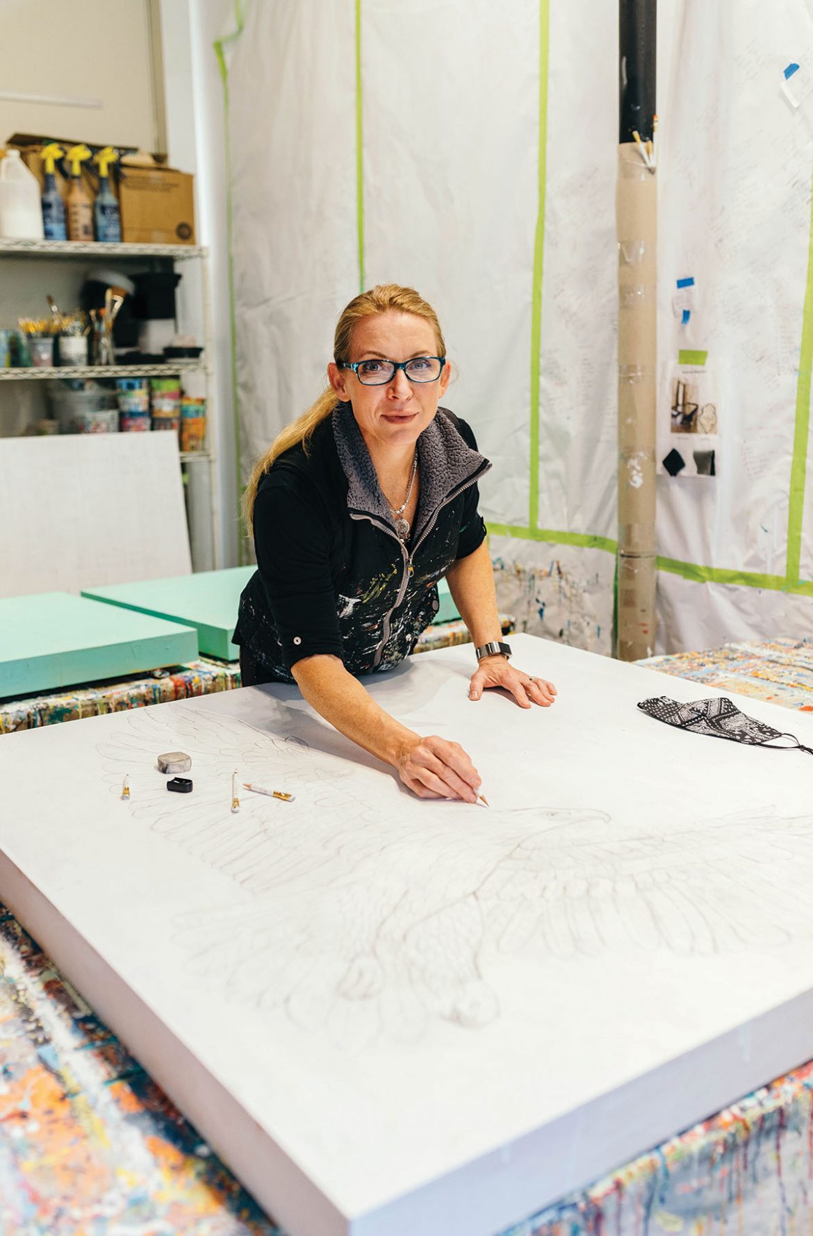 Painter’s Art is Programmed to Make the World Better – Asheville Made